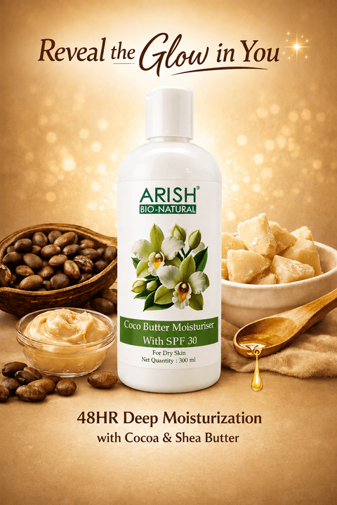 Coco Butter Moisturiser with SPF 30 - Arish Bionatural