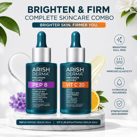 Brighten & Firm Combo (PEP 8 Serum+ Vitamin C 20 Serum)