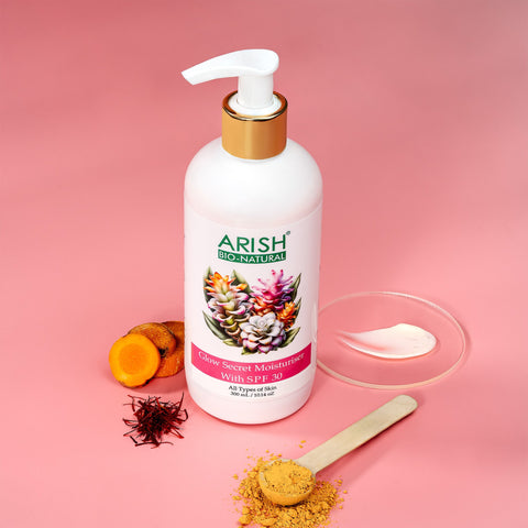 Glow Secret Moisturiser with SPF 30 - Arish Bionatural