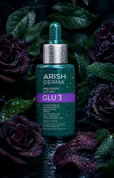 ARISH DERMA Glutathione 3% & Rice Water Brightening Serum