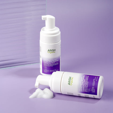 Glutathione & Japanese Koji Rice Water Brightening Foaming Face Wash (100ml) - Arish Bionatural