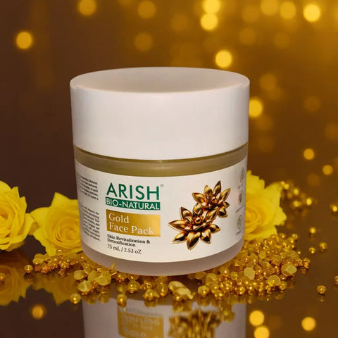 Gold Face Pack - Arish Bionatural