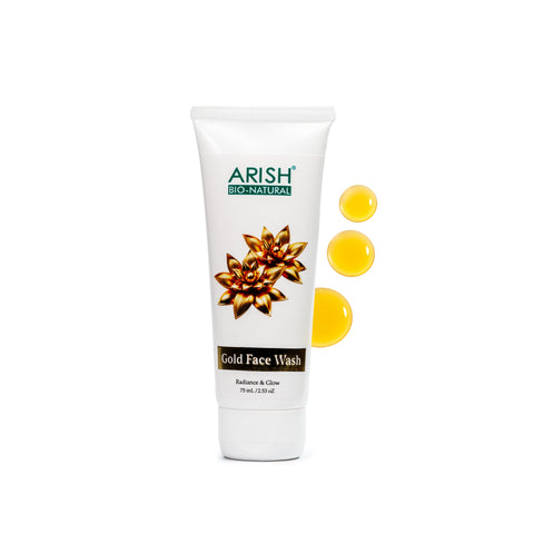 Gold Face Wash - Arish Bionatural
