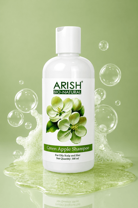 Green Apple Shampoo - Arish Bionatural
