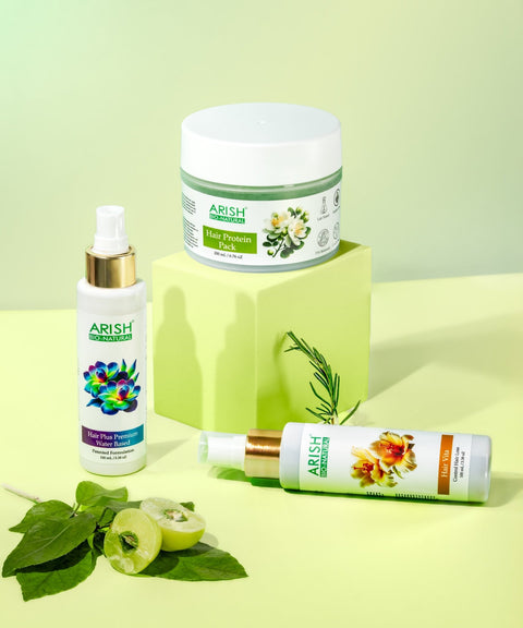 Hair Grow Bundle (Pack Of 3 Products) - Arish Bionatural
