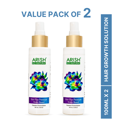 Hair Plus Premium (Water Based) | Value Pack Of 2 - Arish Bionatural