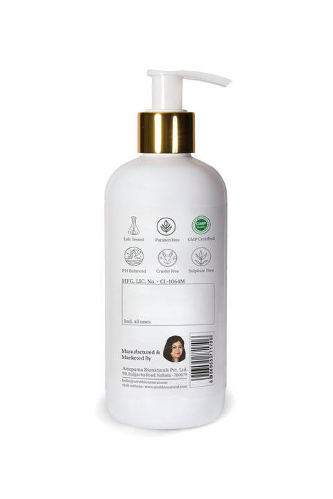 Hair Protein Shampoo with Milk & Keratin - Arish Bionatural