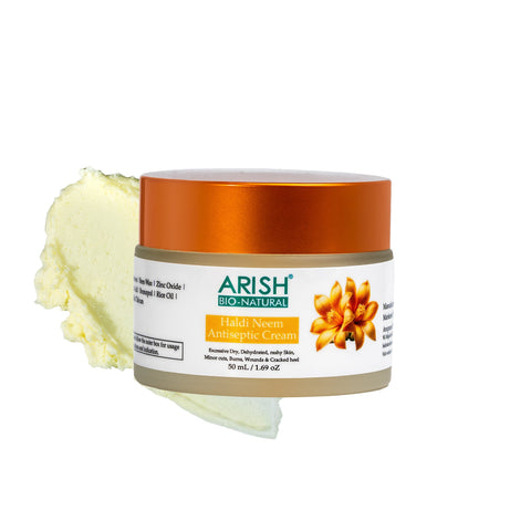 Haldi Neem Antiseptic Cream - Arish Bionatural