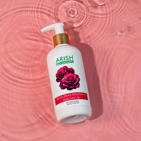 Hydra Moist Moisturiser with SPF 30 - Arish Bionatural