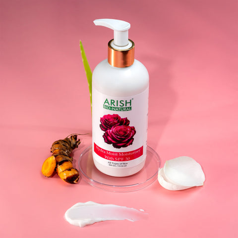 Hydra Moist Moisturiser with SPF 30 - Arish Bionatural