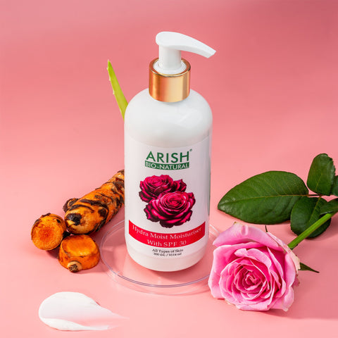 Hydra Moist Moisturiser with SPF 30 - Arish Bionatural