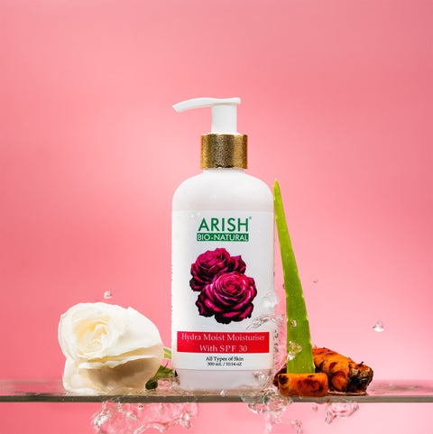 Hydra Moist Moisturiser with SPF 30 - Arish Bionatural