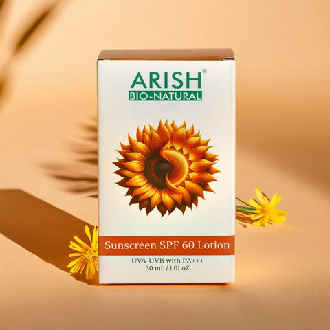 Sunscreen SPF 60 Lotion - Arish Bionatural