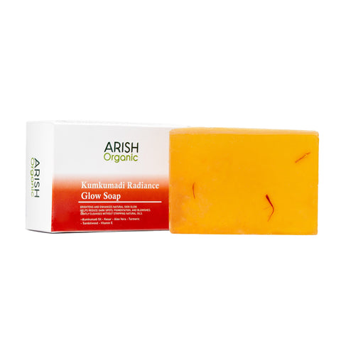 Kumkumadi Radiance Glow Soap - Arish Bionatural