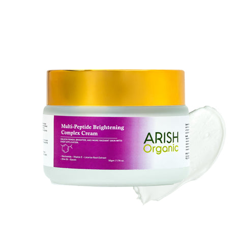 Multi Peptide Brightening Complex Cream - Arish Bionatural