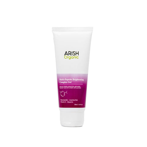 Multi - Peptide Brightening Complex Gel - Arish Bionatural