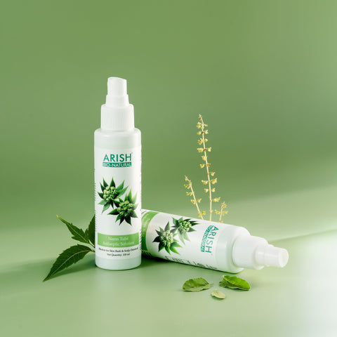Neem Tulsi Antiseptic Solution - Arish Bionatural