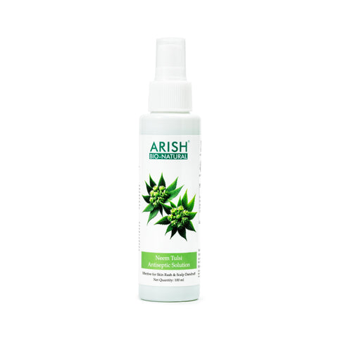 Neem Tulsi Antiseptic Solution - Arish Bionatural