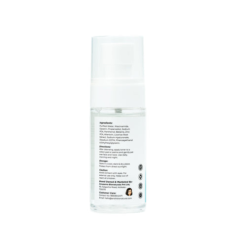 Niacinamide Clarity Complex Toner (60 ml) - Arish Bionatural