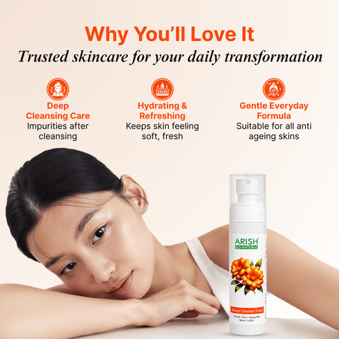 Orange Cleanser Toner - Arish Bionatural