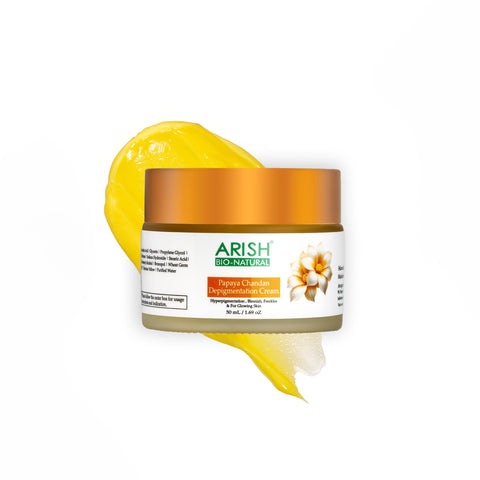 Papaya Chandan Depigmentation Cream - Arish Bionatural