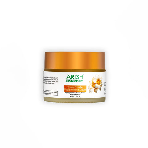 Papaya Chandan Depigmentation Cream - Arish Bionatural