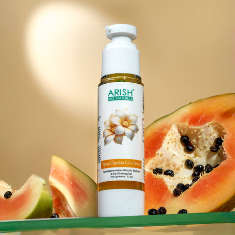 Papaya Chandan Glow Serum - Arish Bionatural