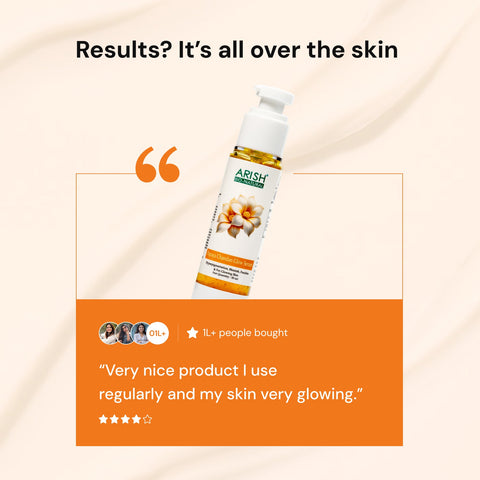 Papaya Chandan Glow Serum 50 ml - Arish Bionatural