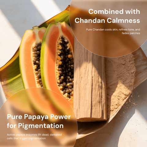 Papaya Chandan Glow Serum 50 ml - Arish Bionatural