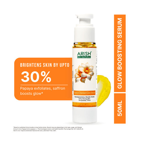 Papaya Chandan Glow Serum - Arish Bionatural