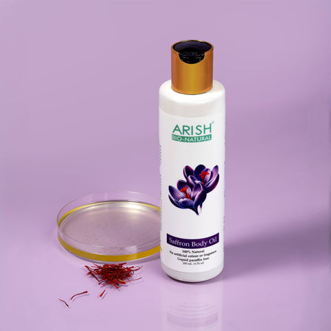 Saffron Body Oil - Arish Bionatural