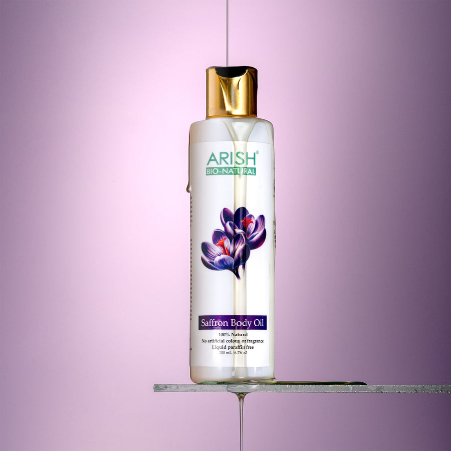 Saffron Body Oil - Arish Bionatural