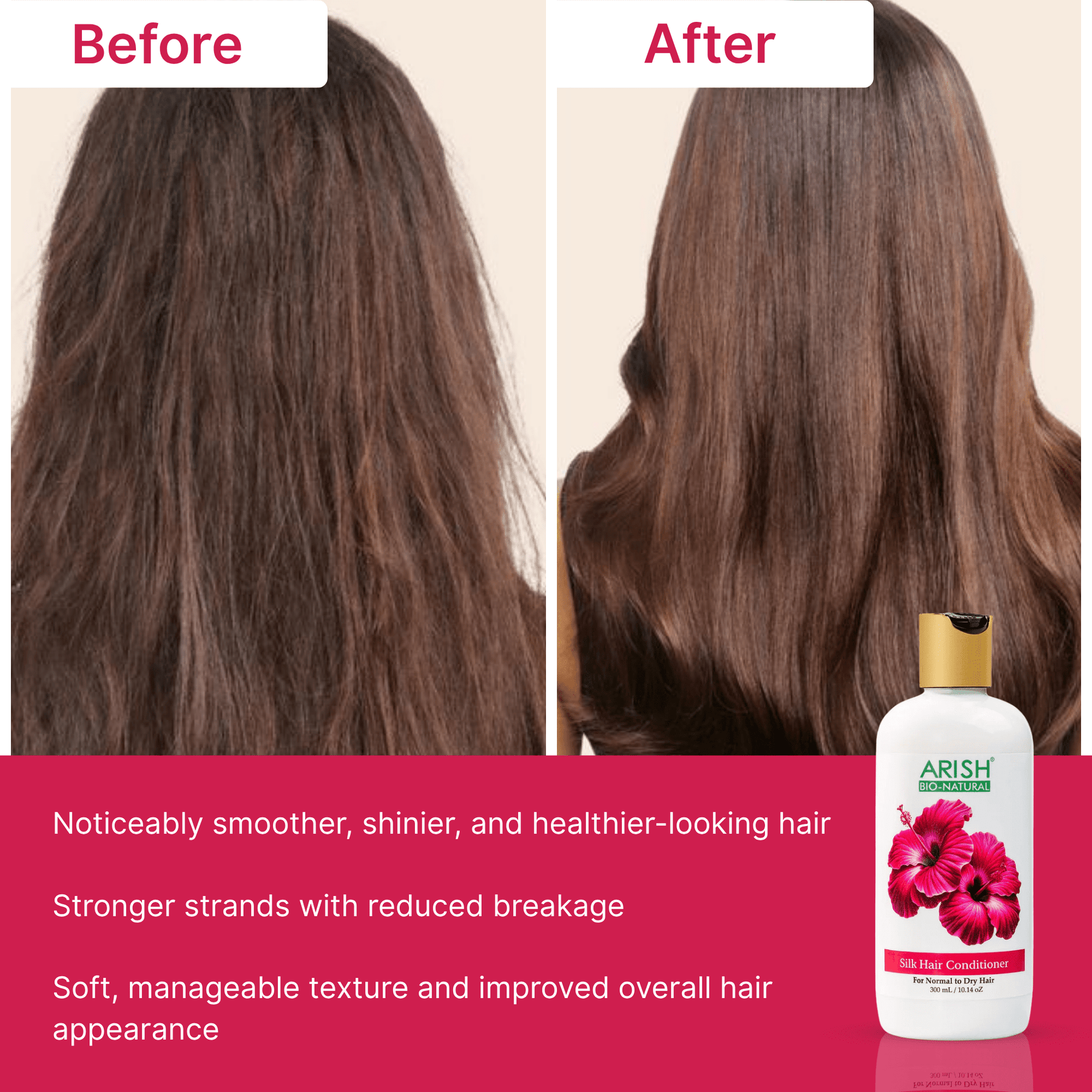 Silk Hair Conditioner - Arish Bionatural