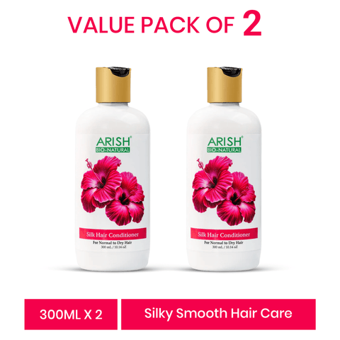 Silk Hair Conditioner Pack Of 2 - Arish Bionatural