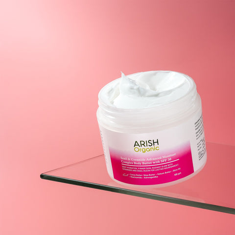 Snail & Ceramide Advanced Moisture Complex Body Butter with SPF 30 - Arish Bionatural