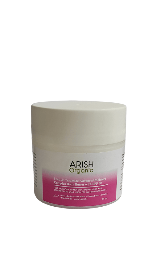 Snail & Ceramide Advanced Moisture Complex Body Butter with SPF 30 - Arish Bionatural