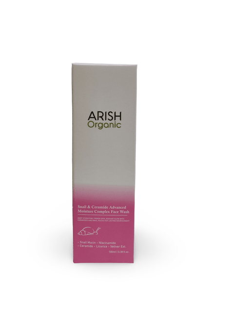 Snail & Ceramide Advanced Moisture Complex Face Wash - Arish Bionatural