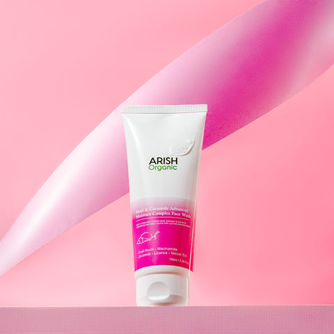 Snail & Ceramide Advanced Moisture Complex Face Wash - Arish Bionatural
