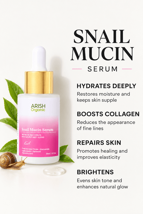 Snail Mucin Serum - Arish Bionatural