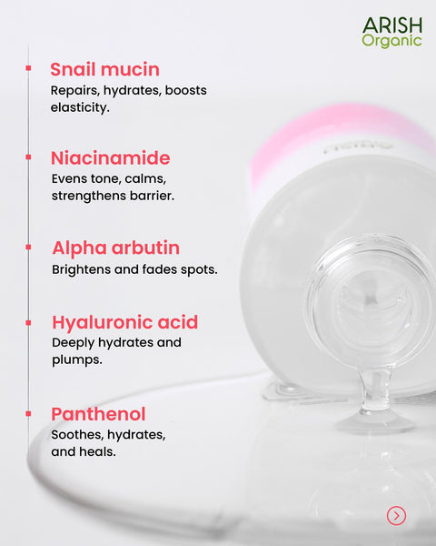 Snail Mucin Serum - Arish Bionatural