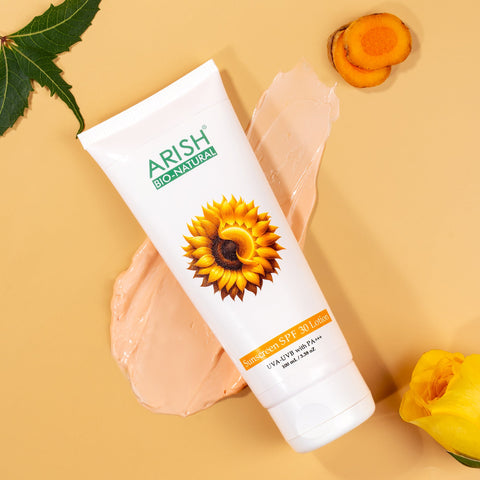 Sunscreen SPF 30 Lotion - Arish Bionatural