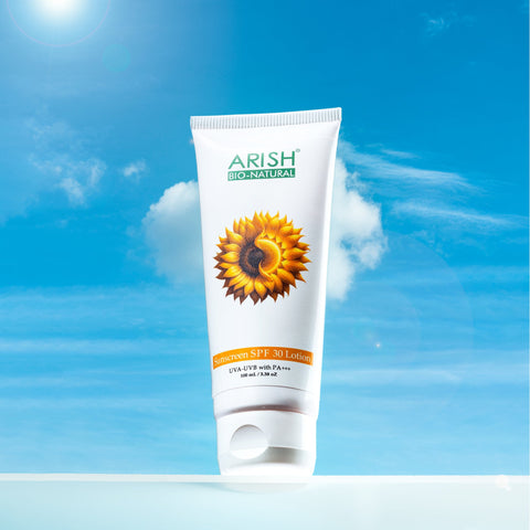 Sunscreen SPF 30 Lotion - Arish Bionatural