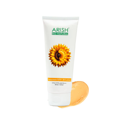 Sunscreen SPF 30 Lotion - Arish Bionatural