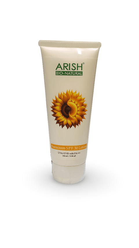 Sunscreen SPF 30 Lotion - Arish Bionatural