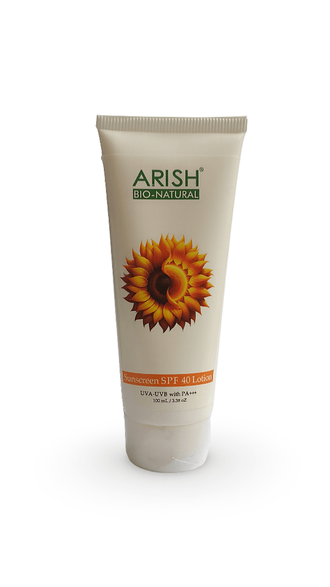 Sunscreen SPF 40 Lotion - Arish Bionatural