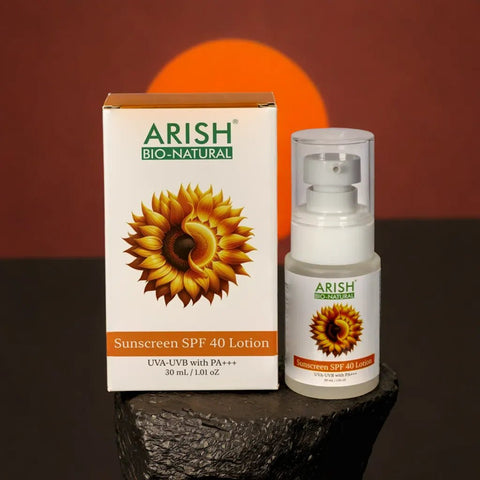 Sunscreen SPF 40 Lotion - Arish Bionatural