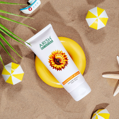 Sunscreen SPF 40 Lotion - Arish Bionatural