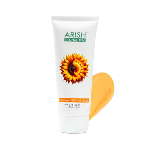 Sunscreen SPF 40 Lotion - Arish Bionatural