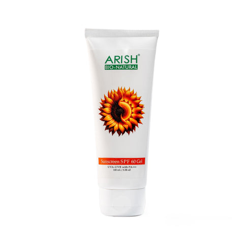 Sunscreen SPF 60 Gel - Arish Bionatural