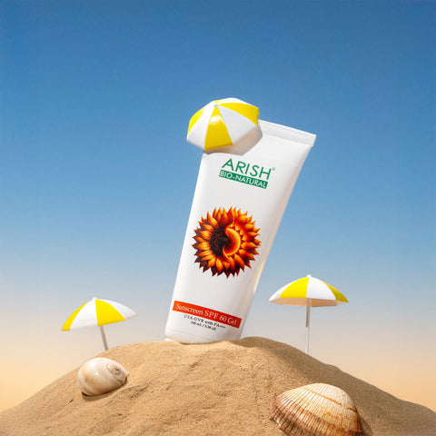 Sunscreen SPF 60 Gel - Arish Bionatural